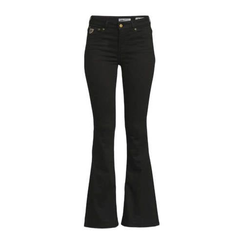 Lois High Waist Flared Jeans - Zwart