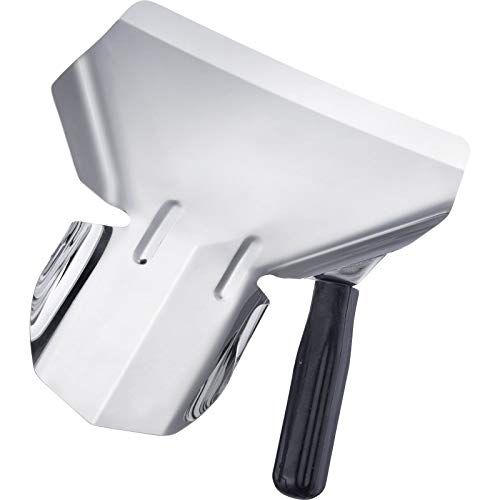 Westmark Friet-/popcornschep, voor rechtshandigen, 23 cm, RVS/kunststof, zilver/zwart, 91282270