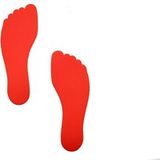 Marqueur de sol pré-sport pour les pieds 6 unités