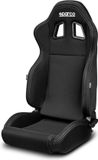 Sparco Auto Sportstoel R100 Zwart/Zwart (Verstelbaar)