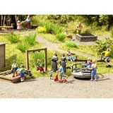 NOCH 14368 Play Equipment Landscape Modeling speeltoestellen, gekleurd, S