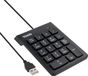 TooQ TQK-2001-B Toetsenbord Kantoor USB Zwart