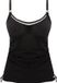 Fantasie East Hampton UW Adjustable Side Tankini Dames Bikinitopje - Zwart
