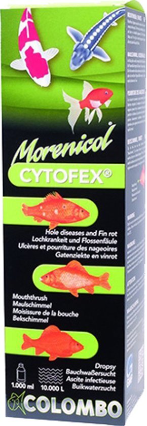 Colombo Morenicol Cytofex 250 Ml2 500l Gatenziekte en vinrot bekschimmel