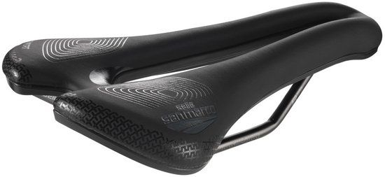 Selle San Marco ASPIDE Short Supercomfort Narrow S3 Racefietszadel Unisex Zwart