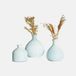 LOBERON Vaas set van 3 Donara crème/blauw