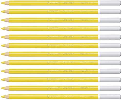 Stabilo Pastelkrijtstift - CarbOthello -12 stuks - oranje geel
