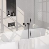Brauer Gunmetal Edition Thermostatische Inbouw Badkraan Drukknoppen