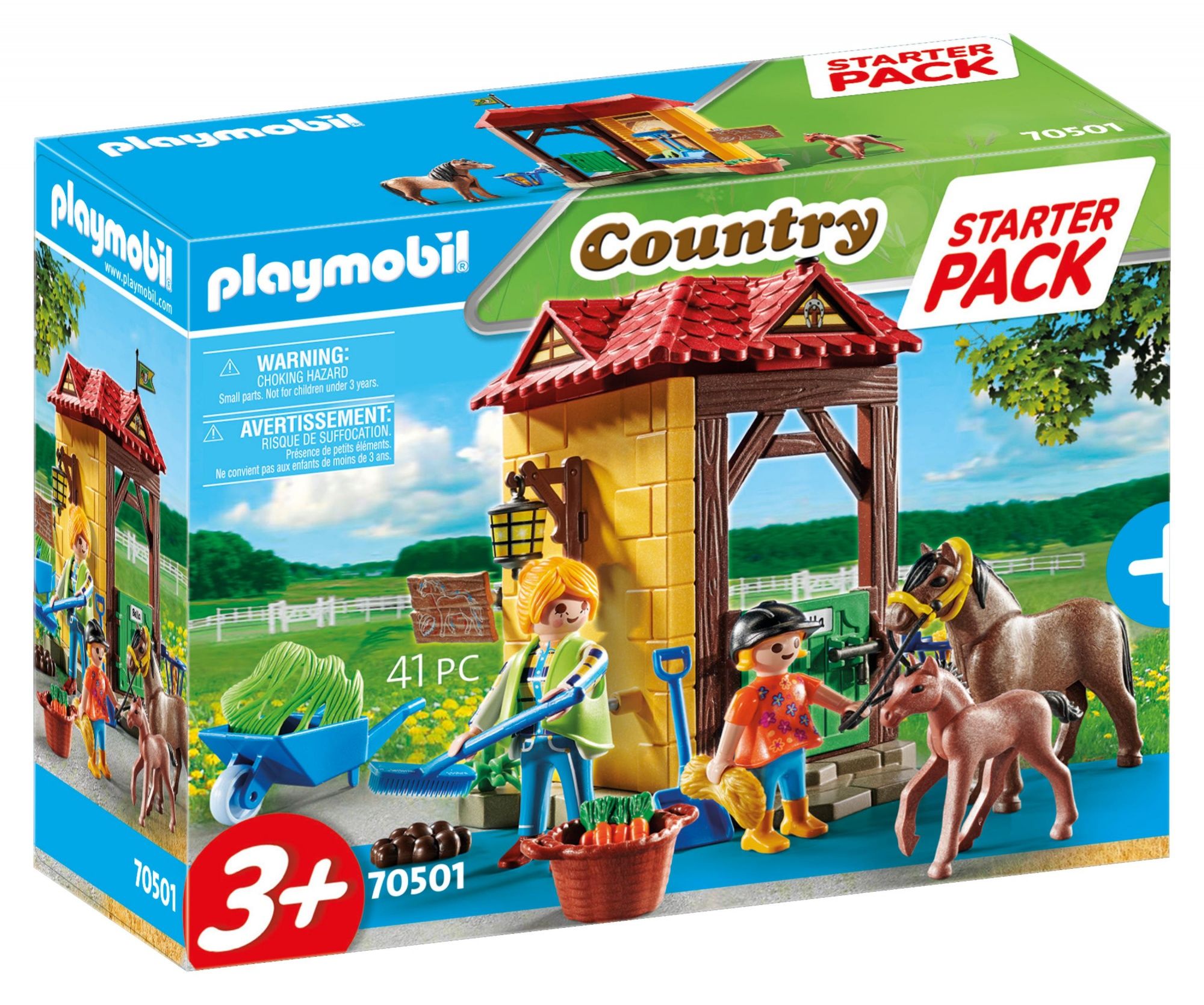 PLAYMOBIL Country 70501 Starterpack Manege - Toy Figure Set