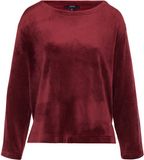 Joop! Longsleeve Velvet Oversized DARK RED