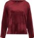 Joop! Longsleeve Velvet Oversized DARK RED
