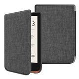 Fintie Slimshell Hoes voor Pocketbook Touch HD 3 / Touch Lux 4 / Basic Lux 2 E-Reader - Denim Grijs