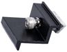 Solarmi SCKD-3B aluminium eindbevestiging, zwart, pour panneaux solaires (30 et 35 mm)