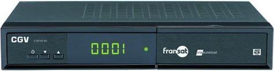 CGV E-SAT HD-W3 Satelliet TV-ontvanger Zwart