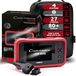 LAUNCH Europe CRP129EVO OBD2 diagnoseapparaat autolezer voertuigdiagnose EOBD-tester 4 systemen motor, ABS, SRS, automatische transmissie + 7 servicefuncties met touchscreen WiFi-update/Android