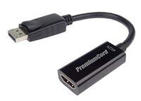 PremiumCord DisplayPort naar HDMI-adapter, 20 cm