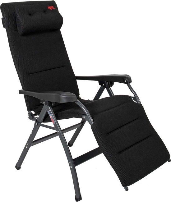 Crespo AP/242 Air-Deluxe Relaxstoel - Zwart