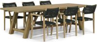 Lifestyle Garden Furniture Lifestyle Dallas/Lazio 260 cm dining tuinset 7-delig