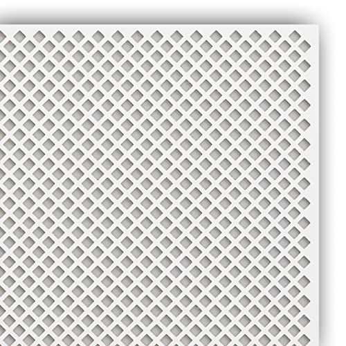 Pegboard Valencia Geperforeerde houten plaat, 122 x 61 cm, voor radiatorbekleding