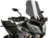Puig Pare-brise Touring Yamaha Mt-09 Tracer Zwart Dark Smoke