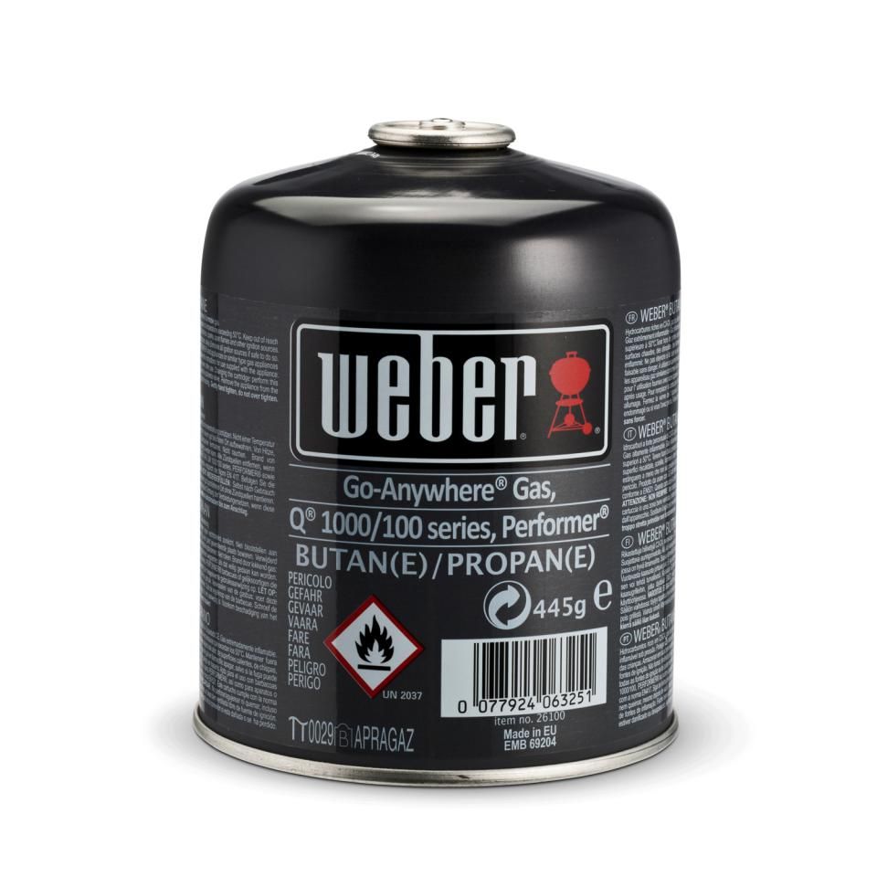 Weber Gasbusje voor Q100/1000, Performer en Go-Anywhere