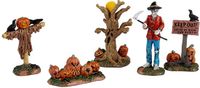 Lemax Spooky Town Creepy Pumpkin Patch Set van 5