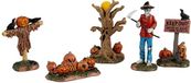 Lemax Spooky Town Creepy Pumpkin Patch Set van 5