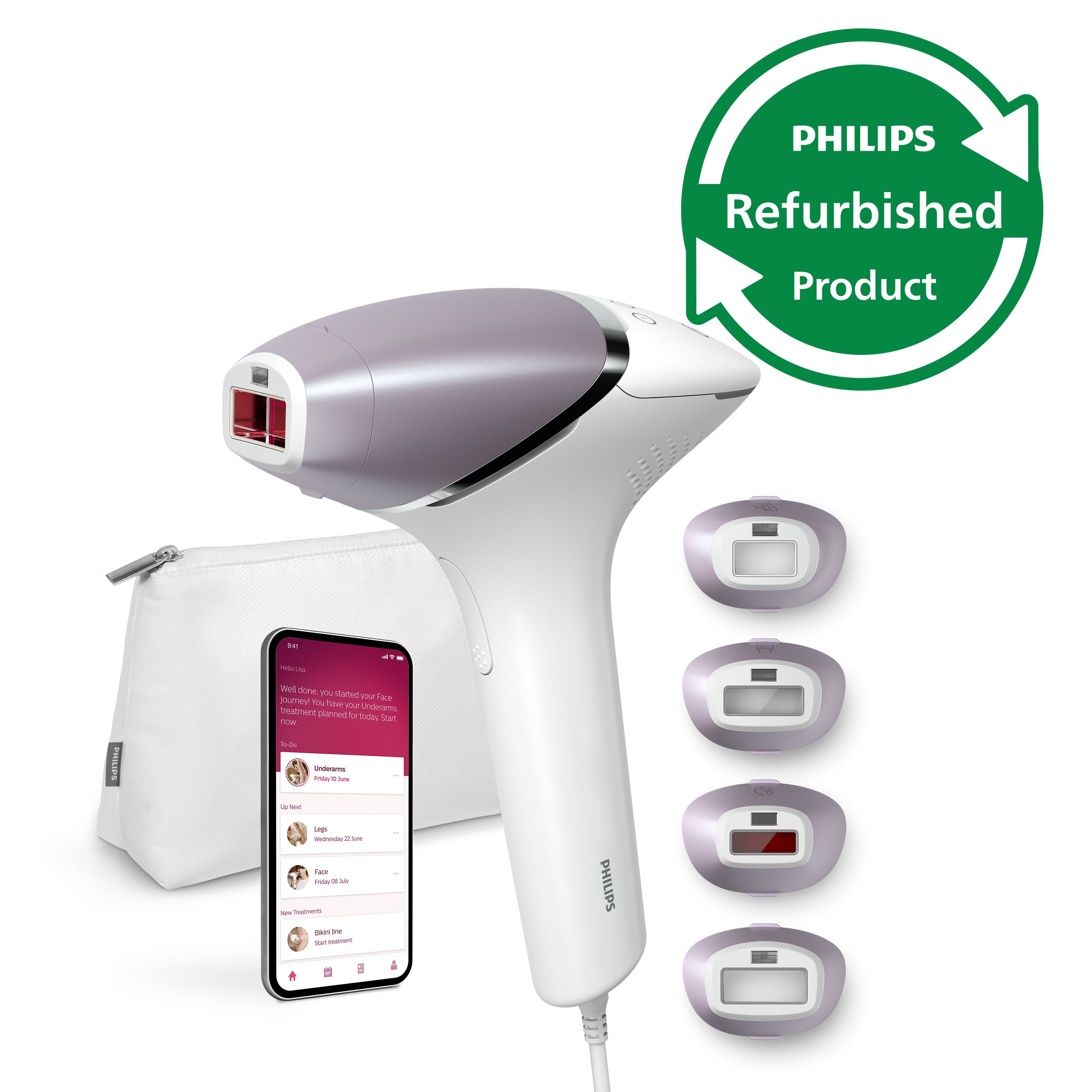 Philips Lumea IPL 8000 Series BRI947/00R1 Refurbished IPL-ontharingsapparaat