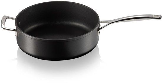 Le Creuset Les Forgées TNS Hapjespan - 28 cm - Zwart