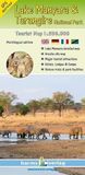 Lake Manyara & Tarangire NP: Tourist Map 1:200.000