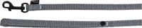 JACK AND VANILLA Comfort Tube Nylon Hondenriem Grijs S 15 mm x 152 cm