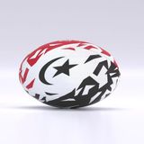 Gilbert rugby supporter bal maat 4 meerkleurig