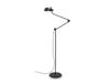 Stilnovo Lampadaire LED Topo, noir, hauteur 140 cm