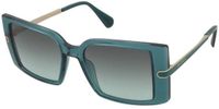 MAX&Co. Zonnebril MO0120 96B Groen Transparant Kunststof Ovaal