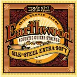 Ernie Ball 2047 Earthwood Silk Steel Extra Soft