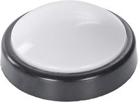 Cm Nachtlampjes - draadloos - wit/zwart - kinderkamer - drukknop - 15 x 5 cm