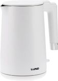 Lund Cool Touch Bouilloire électrique - 1.5L - 2200W - Blanc