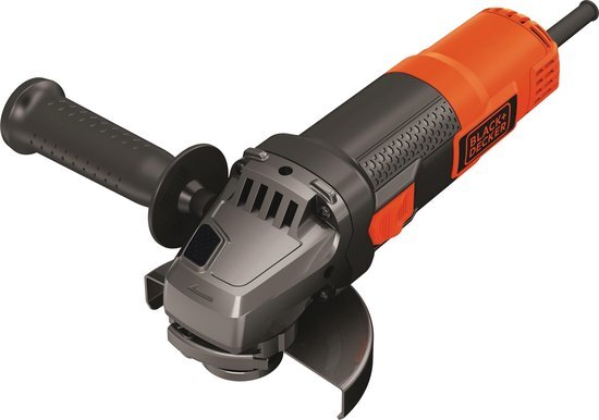 BLACK+DECKER Black+Decker haakse slijper 115mm BEG210-QS