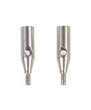 ChiaoGoo Interchangeable Adapter, Small Needle to Mini Cable, 2 Pieces