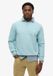 Superdry Essential Logo Ronde Hals Sweatshirt Heren Crystal Blue XL