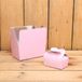 Bonbon doosjes Pastel roze HOOG - 24 stuks