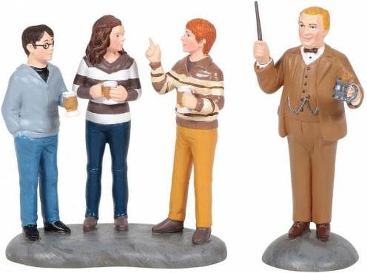 Disney Professor Slughorn and his Students Figurine