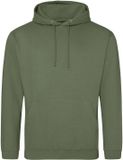 Just Hoods College Hoodie JH001 - Earthy Green - 3XL