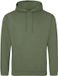Just Hoods College Hoodie JH001 - Earthy Green - 3XL