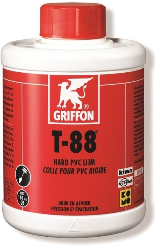 GRIFFON T-88 1000ml Voor het lijmen en kitten van PVC