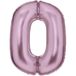 Groot Javoli Nummer Lustre Pastel Roze, Roze Nummer 5 Folie Ballon 86 cm