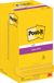 Post-it Super Sticky notes, 90 vel, ft 76 x 76 mm, pak van 12 blokken, neongeel