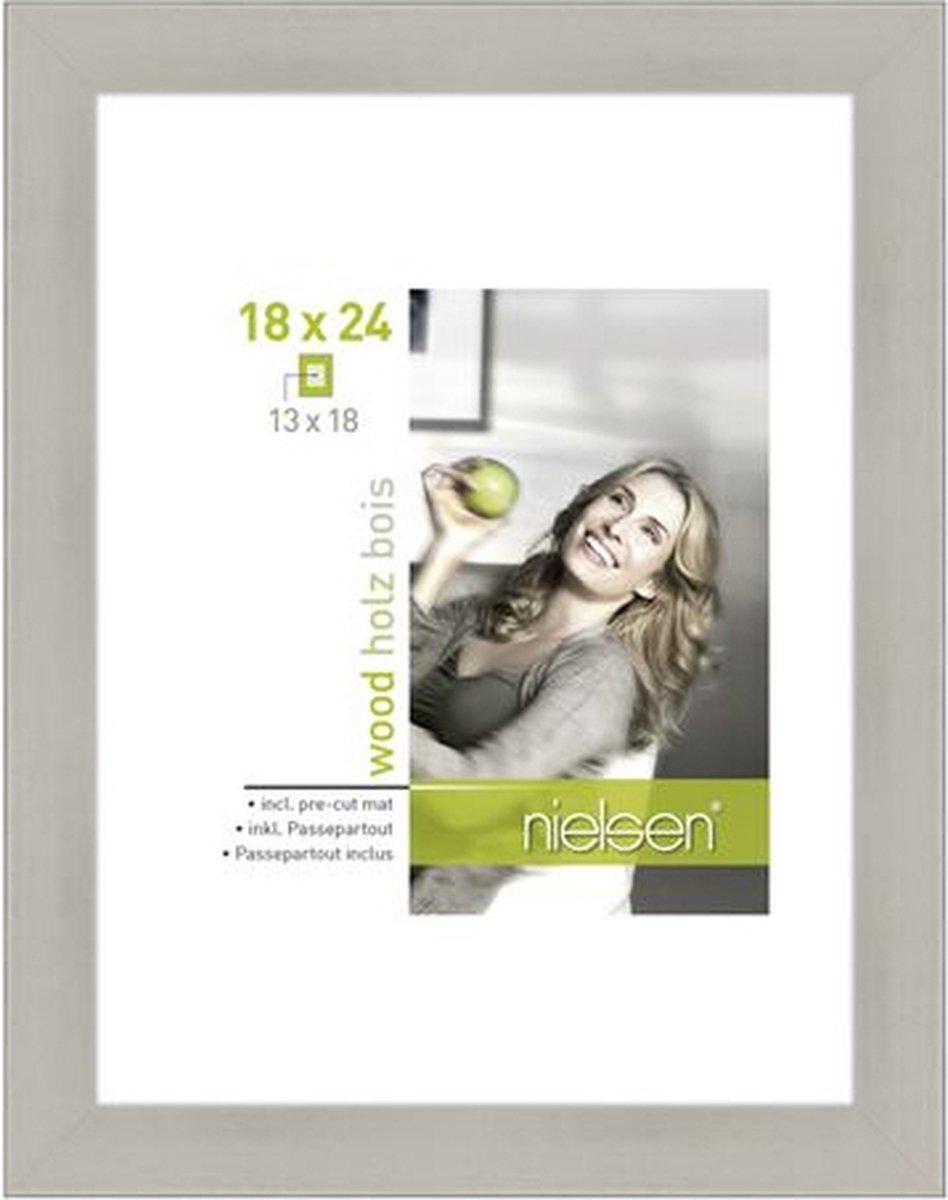 Nielsen Apollo zilver 18x24 hout 8988045