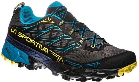 La Sportiva Akyra Hardloopschoenen Heren grijs/blauw 2018 47 Trailrunning schoenen