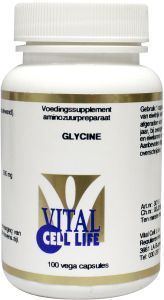Vital Cell Life Vital Cell Glycine 500mg Capsules - 8718053190549